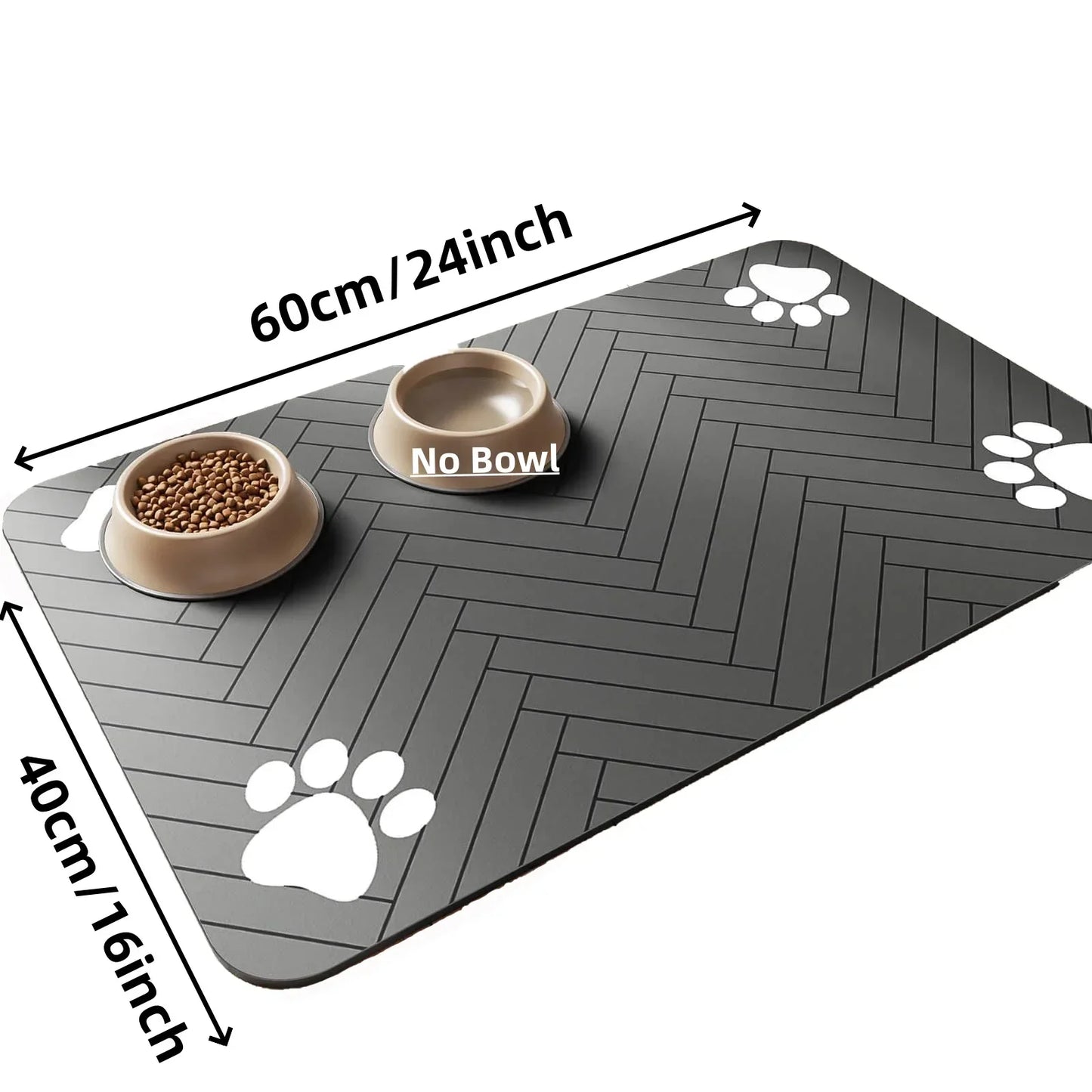 Tapis Mangeoire Chien Chat