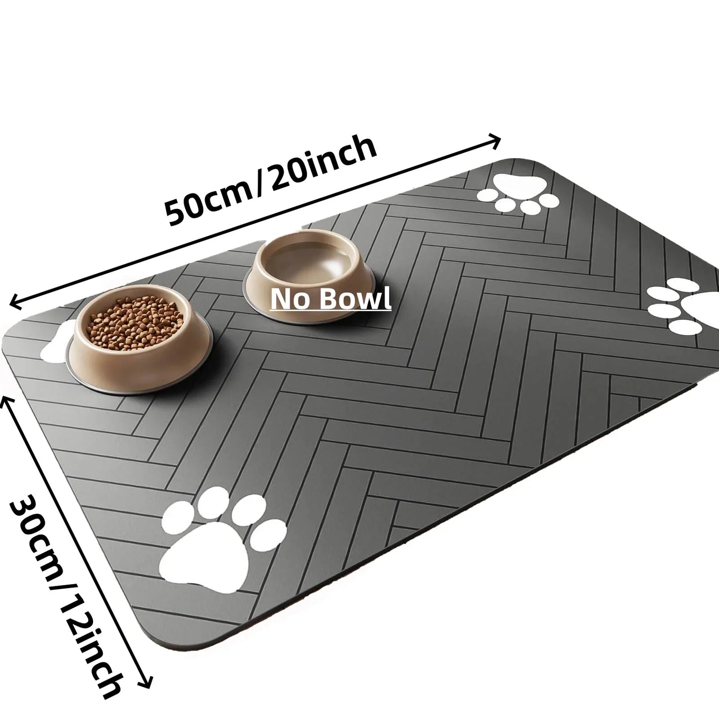 Tapis Mangeoire Chien Chat