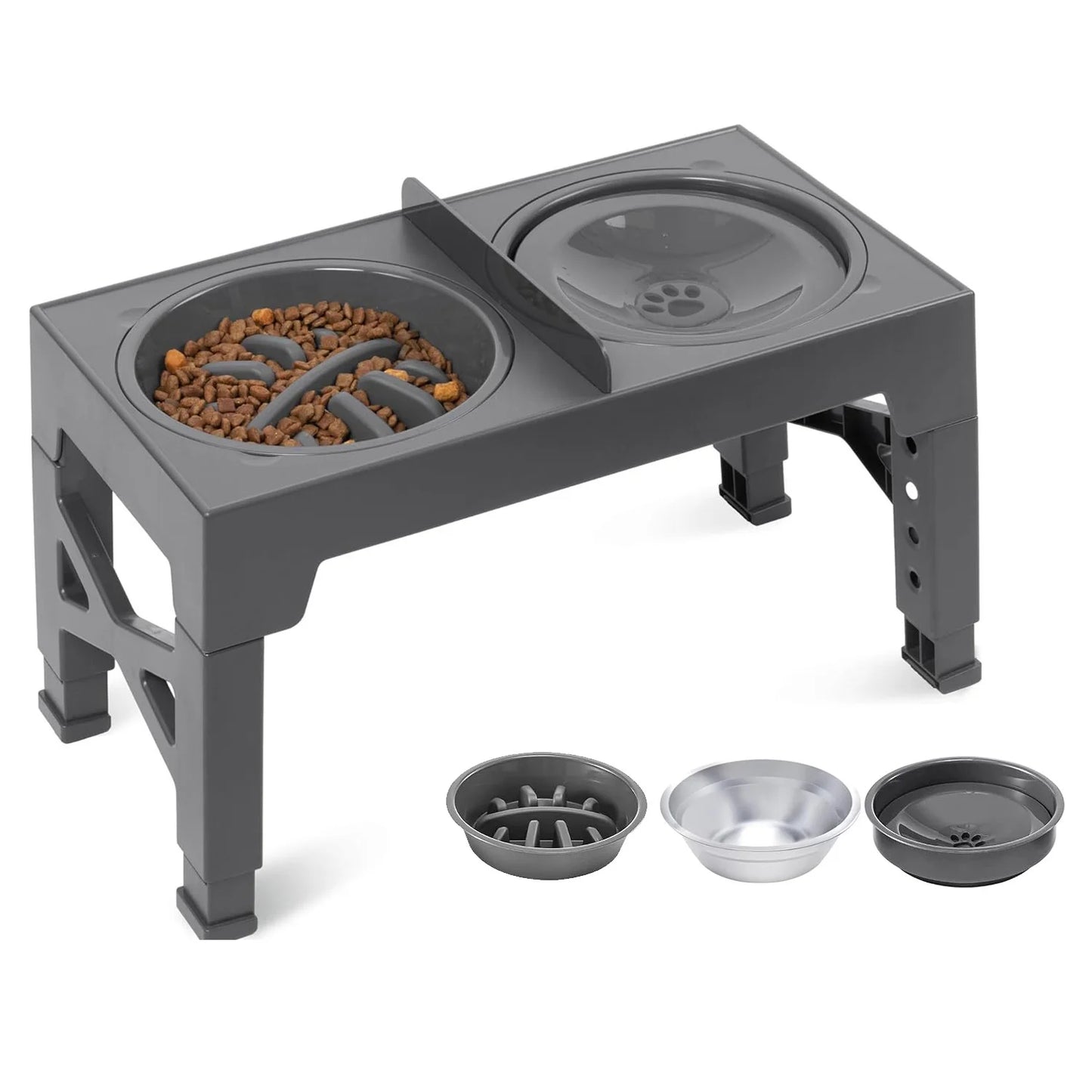 Bol Élevé Chien Pliable