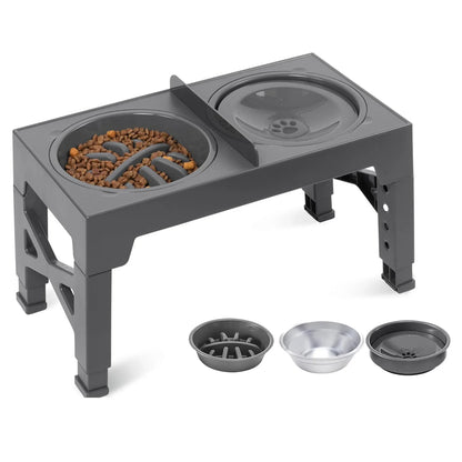 Bol Élevé Chien Pliable