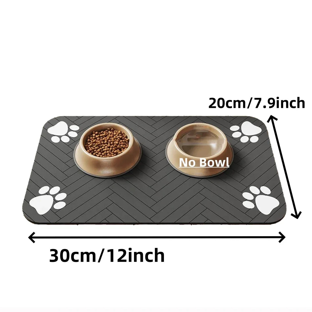Tapis Mangeoire Chien Chat