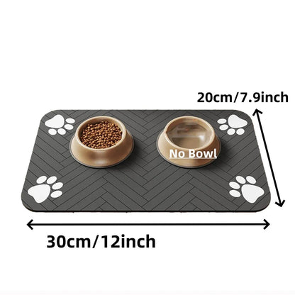 Tapis Mangeoire Chien Chat