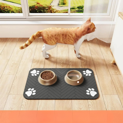 Tapis Mangeoire Chien Chat