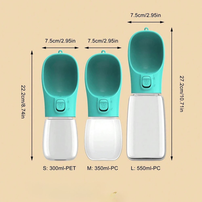 Gourde Eau Chien Portable