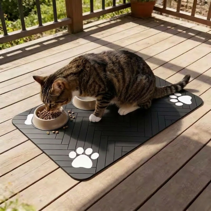 Tapis Mangeoire Chien Chat